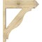 Ekena Millwork Funston Rough Sawn Arts and Crafts Outlooker, Douglas Fir, 8"W x 28"D x 32"H OUT08X28X32FST03RDF - alternate 3